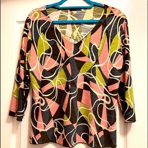 Cute whimsical top.. size Large